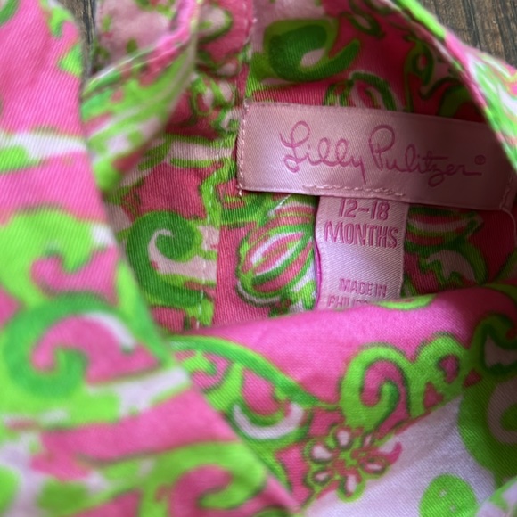 Lilly Pulitzer safari print dress and bloomers - Picture 9 of 9